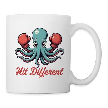 Anders treffen - Tasse - Weiß - Rechts