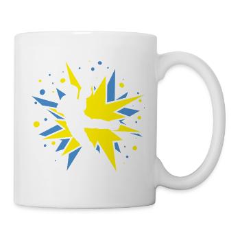 Handball design in comic explosions - Mug - white - Right