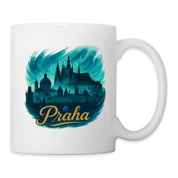Praha Skyline Prague Capital Czech Republic Maritime - Mug - white - Right