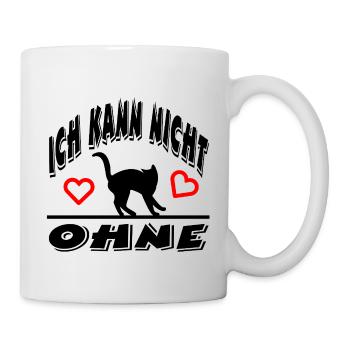 Cat - Mug - white - Right