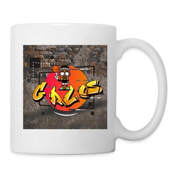 Graffiti Basket Cartoon - Mug - white - Right