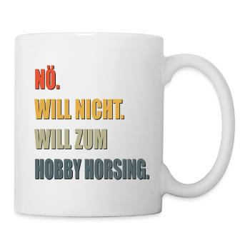 HOBBY HORSING MOTIVATION SPORT - Tasse - Weiß - Rechts