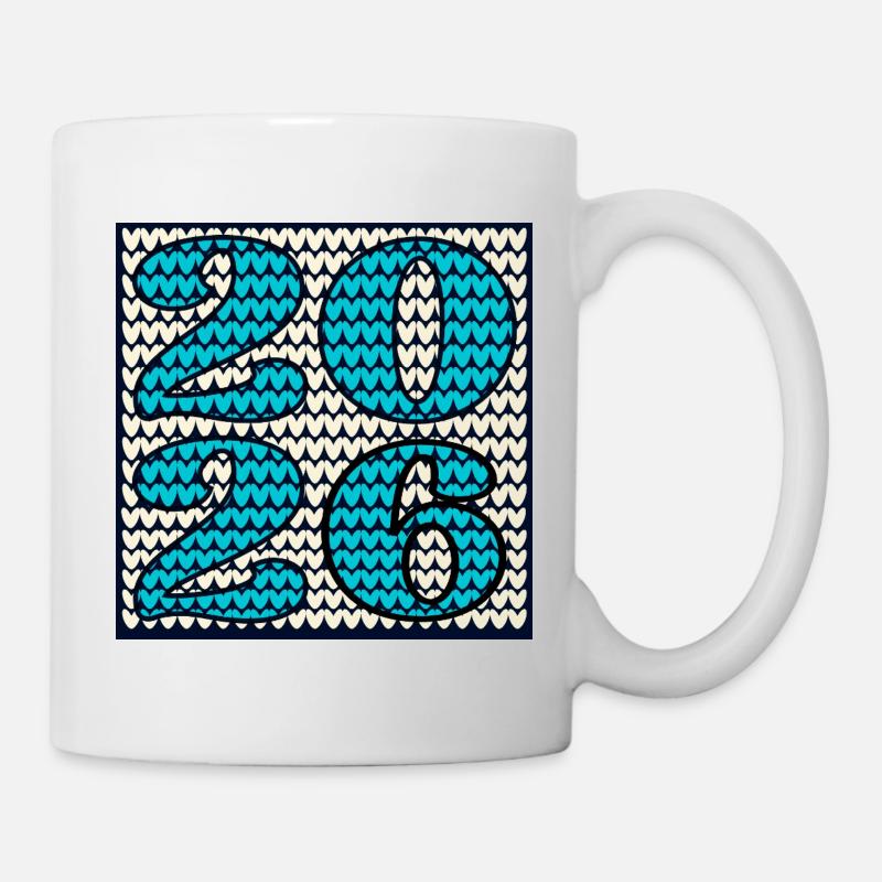 ANNÉE D’HIVER 2026 - Mug blanc - blanc