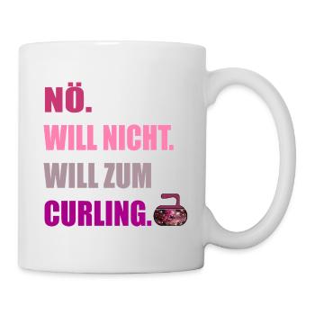WINTER SPORTS CURLING Curling - Mug - white - Right