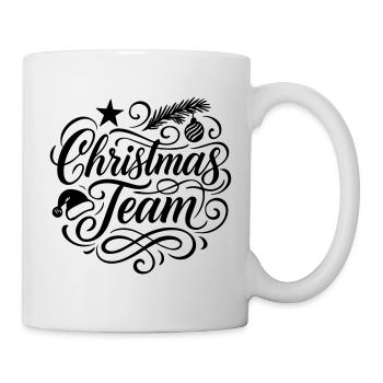 Christmas Team Weihnachten - Mug - white - Right