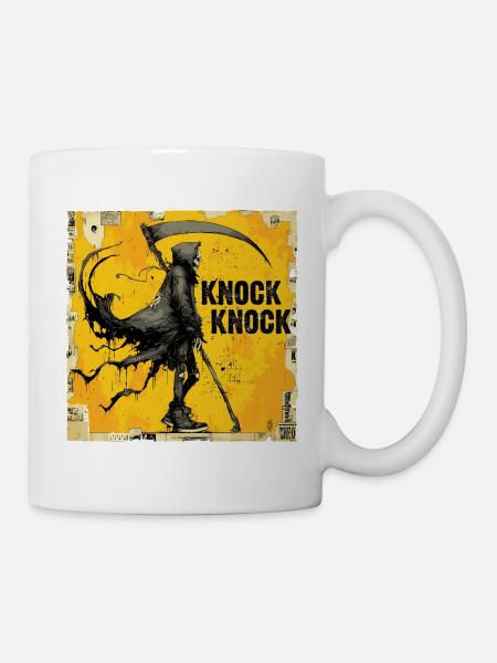 Gevatter Tod - Tasse - Weiß