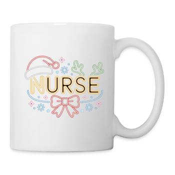 Happy Christmas Nurse - Mug - white - Right