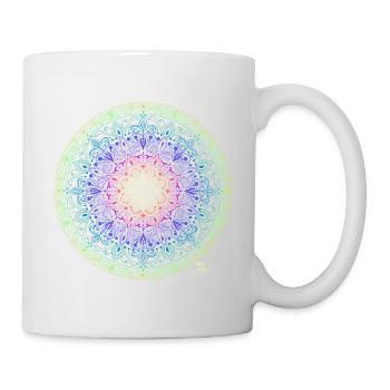 Rainbow Mandala Fusion - Mug - white - Right