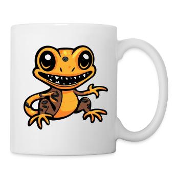 Lizard Halloween Comic Funny - Mug - white - Right