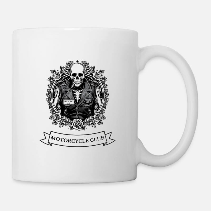 MOTORRADCLUB001 - Mug - white