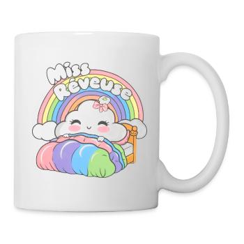 Miss Dreamer, Childhood Poetics and Imagination - Mug - white - Right