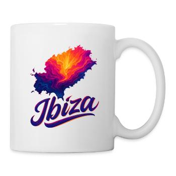 Ibiza Island Holiday Silhouette Summer Bachelor Party Gift - Mug - white - Right