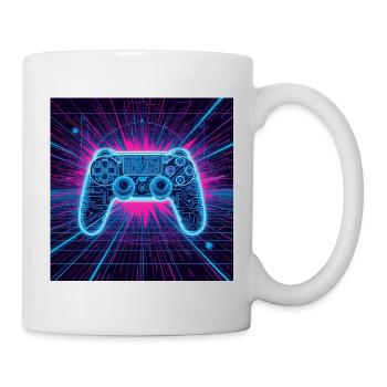 Neon Gaming Universe - Tasse - Weiß - Rechts