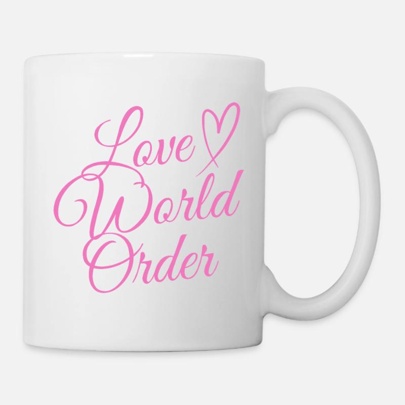 Cavalier Love World - Mug blanc - blanc