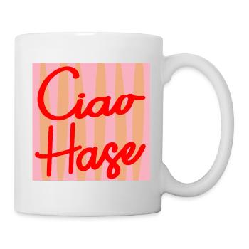 CIAO HASE SELBSTWERT - Tasse - Weiß - Rechts