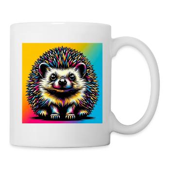 hedgehog - Mug - white - Right