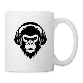 Midnight Club Groove Monkey Head Design Shirt - Mug - white - Right