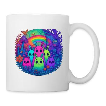 Neon Monster Friends - Mug - white - Right