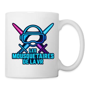 Musketiere VR Neon Duell - Tasse - Weiß - Rechts