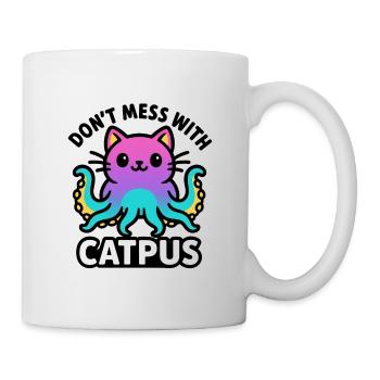 Catpus - Don't mess with Catpus - Mug - white - Right