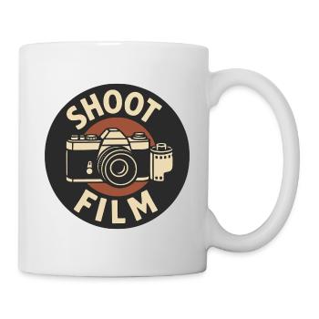 Shoot Film Retro Camera - Mug - white - Right