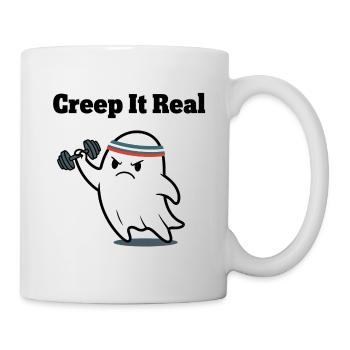 Creep It Real Ghost Workout - Mug - white - Right