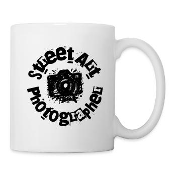 Street Art Photographer - Mug blanc - blanc - Droite