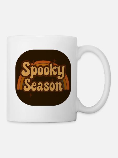 Spooky Season Retro Look - Mug - white