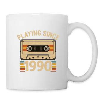 Playing Since 1990 Cassette - Mug - white - Right