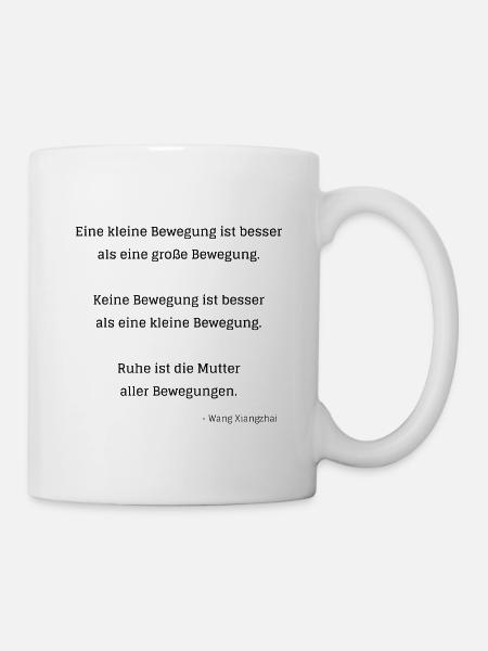 Un petit mouvement - Mug blanc - blanc