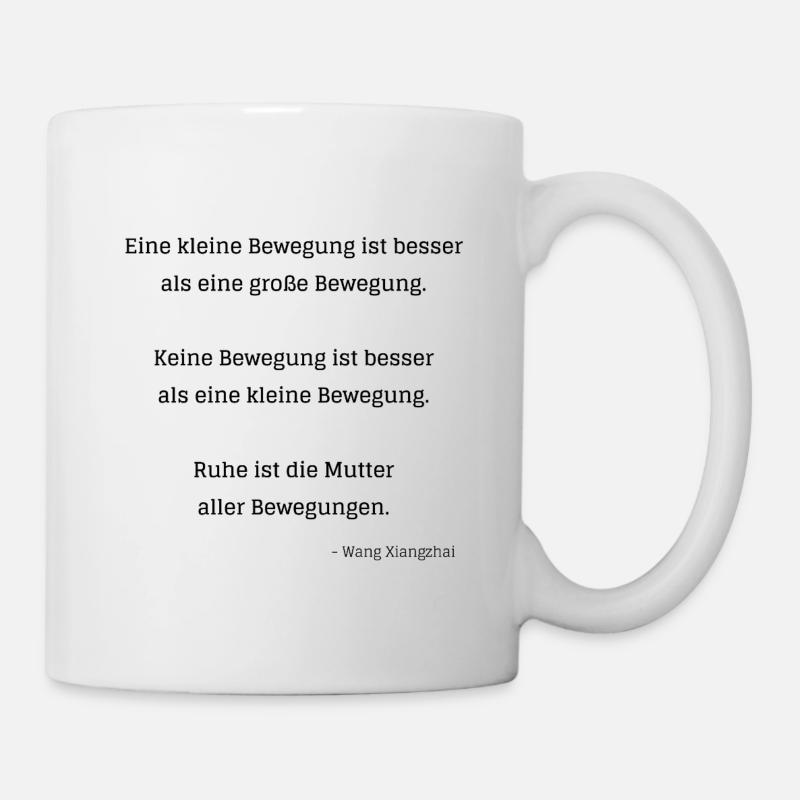 Un petit mouvement - Mug blanc - blanc