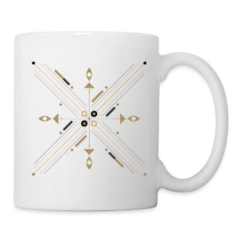 Abstract Geometric - Mug - white - Right