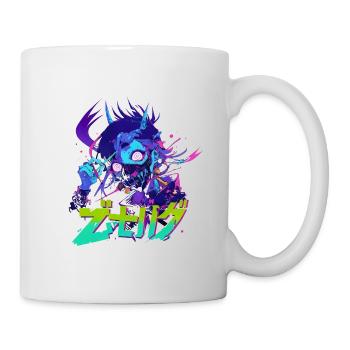 Neon_Oni_Cyberpunk - Mug blanc - blanc - Droite