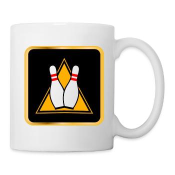 Pair of Skittles Bowling - Mug - white - Right