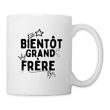 Bientôt Grand Frère - Mug blanc - blanc - Droite