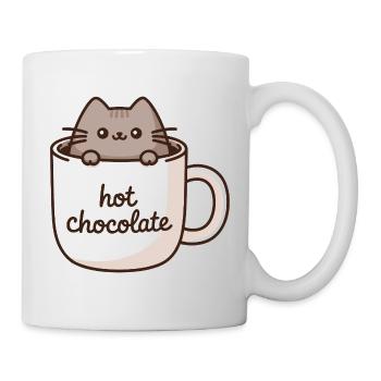Cats in a Mug – Hot Cocoa Charm - Mug - white - Right