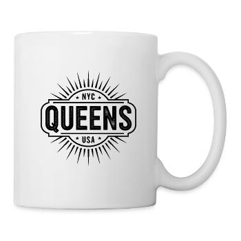Queens - New York Souvenir Design - Mug - white - Right