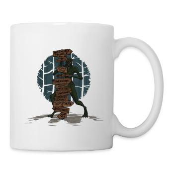 Evil Places - Mug blanc - blanc - Droite