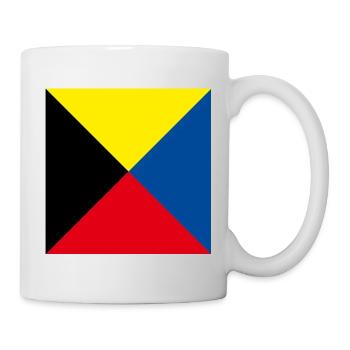 I_Require_A_Tug_Flag - Mug blanc - blanc - Droite