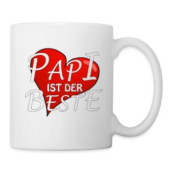 DADDY IS THE BEST - Mug - white - Right