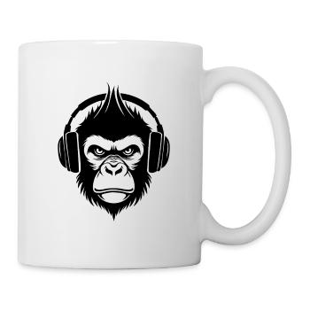 Chemise stéréo Monkey Head Punk Sound Edition - Mug blanc - blanc - Droite