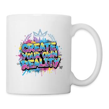 Graffiti Rêve Grand - Street Art T-Shirt - Mug blanc - blanc - Droite