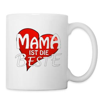 MOM IS THE BEST - Mug - white - Right