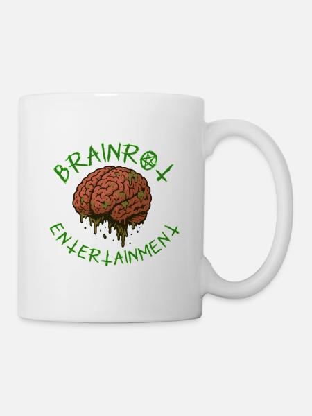 Brainrot Entertainment – Rotten Mind Design - Mug - white