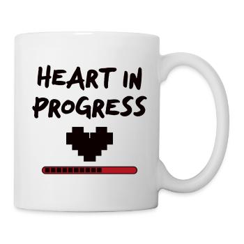 HEART IN PROGRESS Statement - Mug - white - Right