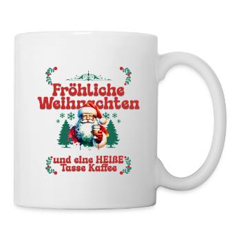Tasse/verre de Noël - Mug blanc - blanc - Droite