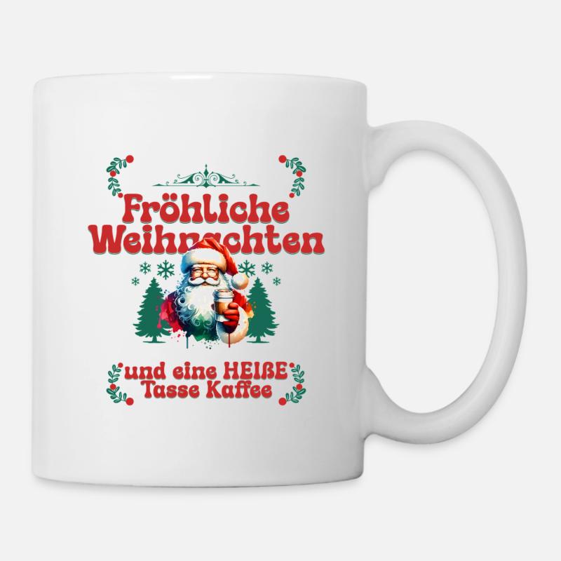 Weihnachtstasse/Glas - Tasse - Weiß
