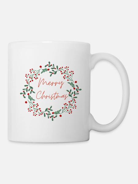 Merry Christmas - Mug - white
