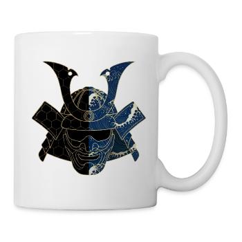 Shamurai Helm - Tasse - Weiß - Rechts