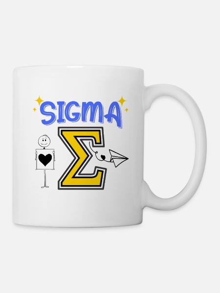 Sigma Jeunes Mots - Mug blanc - blanc